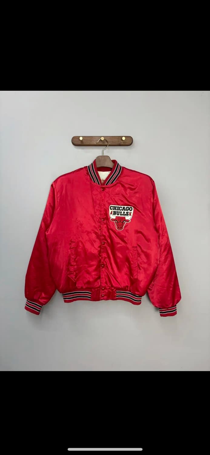 90s 시카고불스 빈티지 새틴 자켓 H1145 상품이미지3