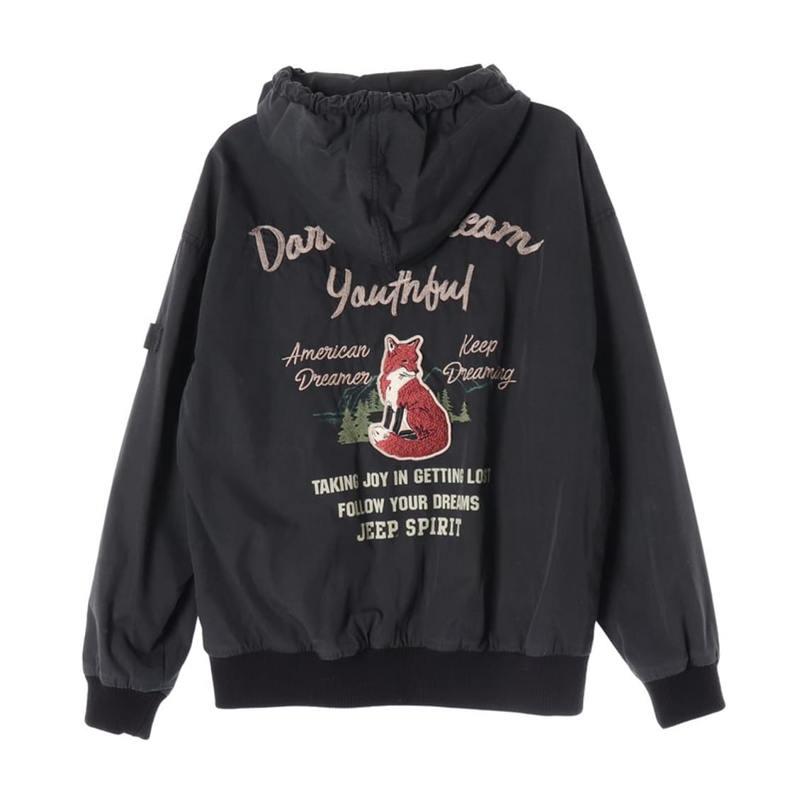 JEEP SPIRIT 폭스 자수 후드 집업 M 상품이미지3