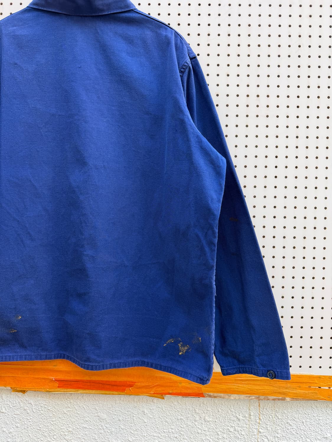 1980s DISTRESSED PAINT WASHED 프렌치워크자켓 상품이미지9