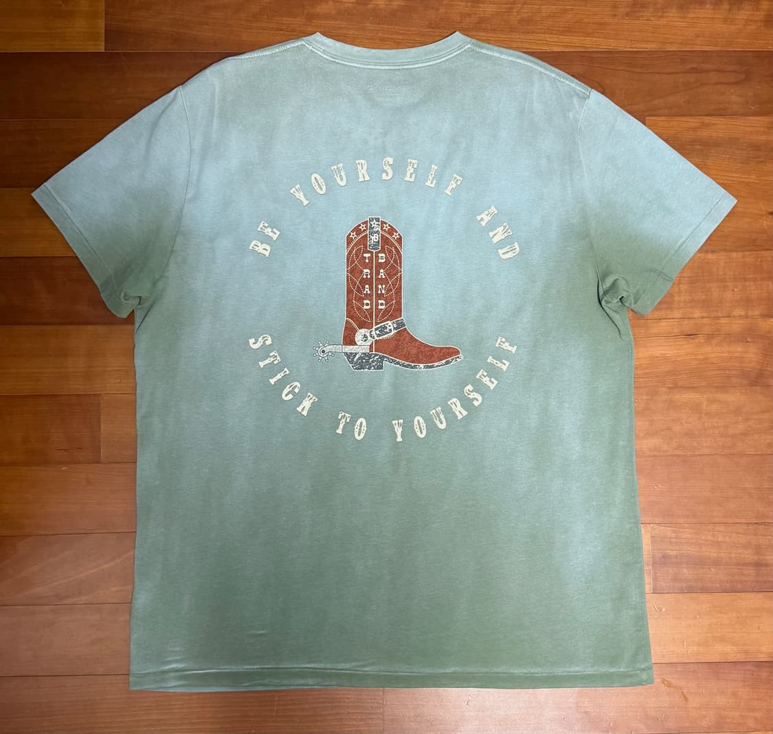 Trad band 워싱 티셔츠, 모자 일괄 상품이미지1