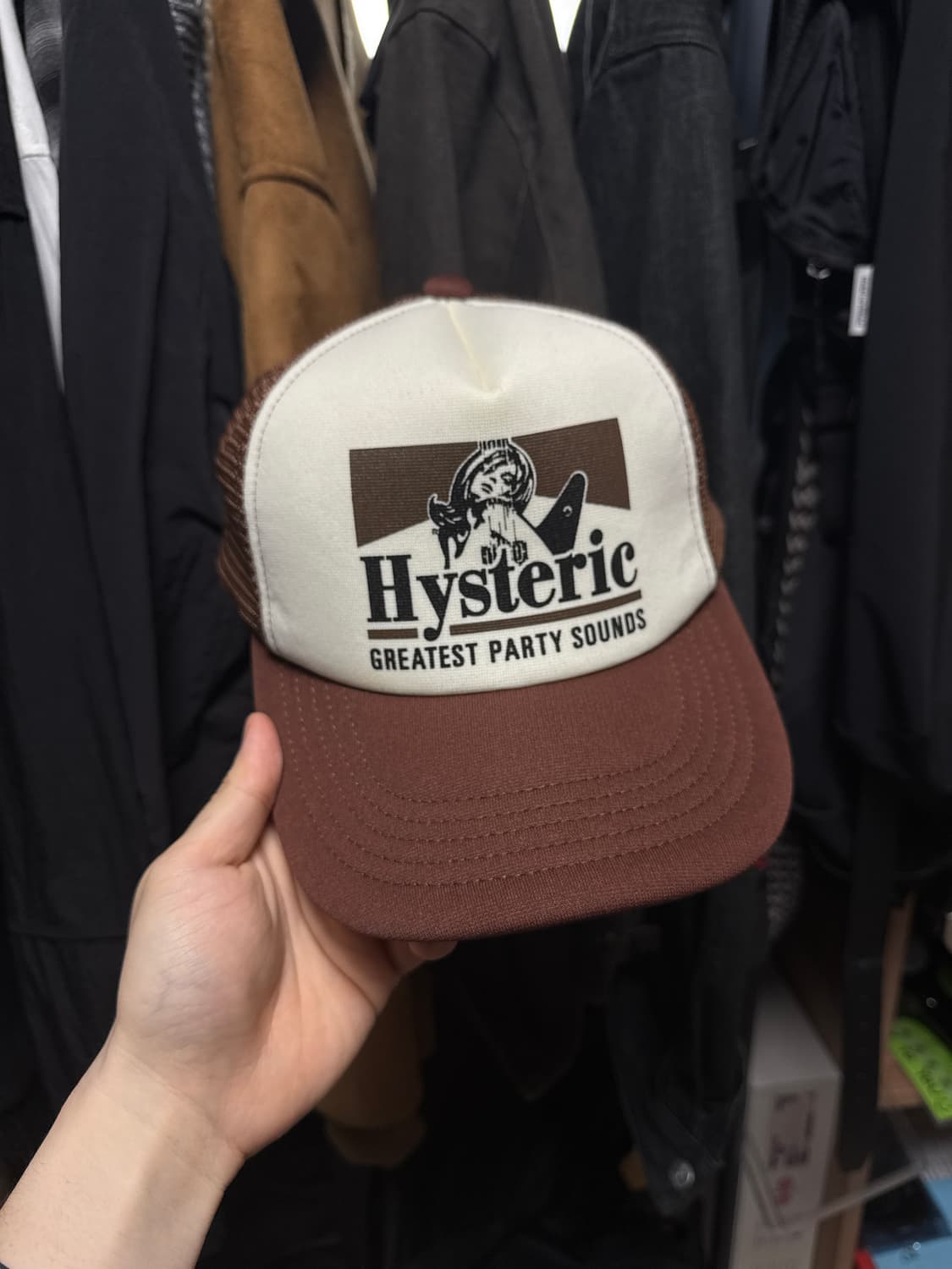 히스테릭 글래머 모자 트러커캡 기타걸 매쉬 캡 상품이미지3