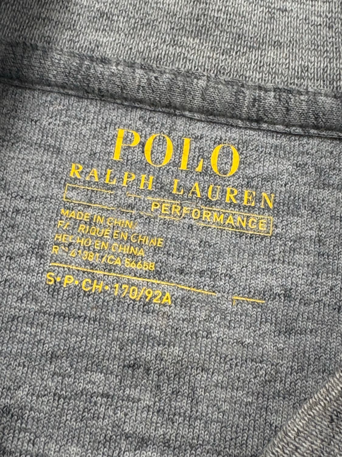Polo 폴로랄프로렌 신형 그레이 집업 상품이미지3