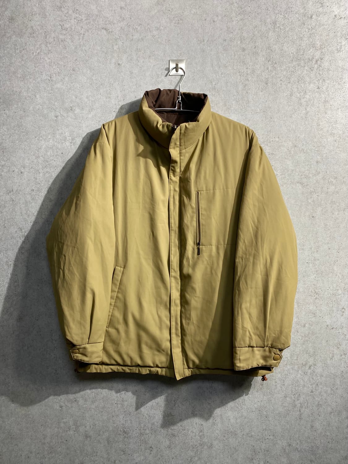 [100] 90s YSL 입생로랑 브라운 리버서블 구스다운 패딩 상품이미지6