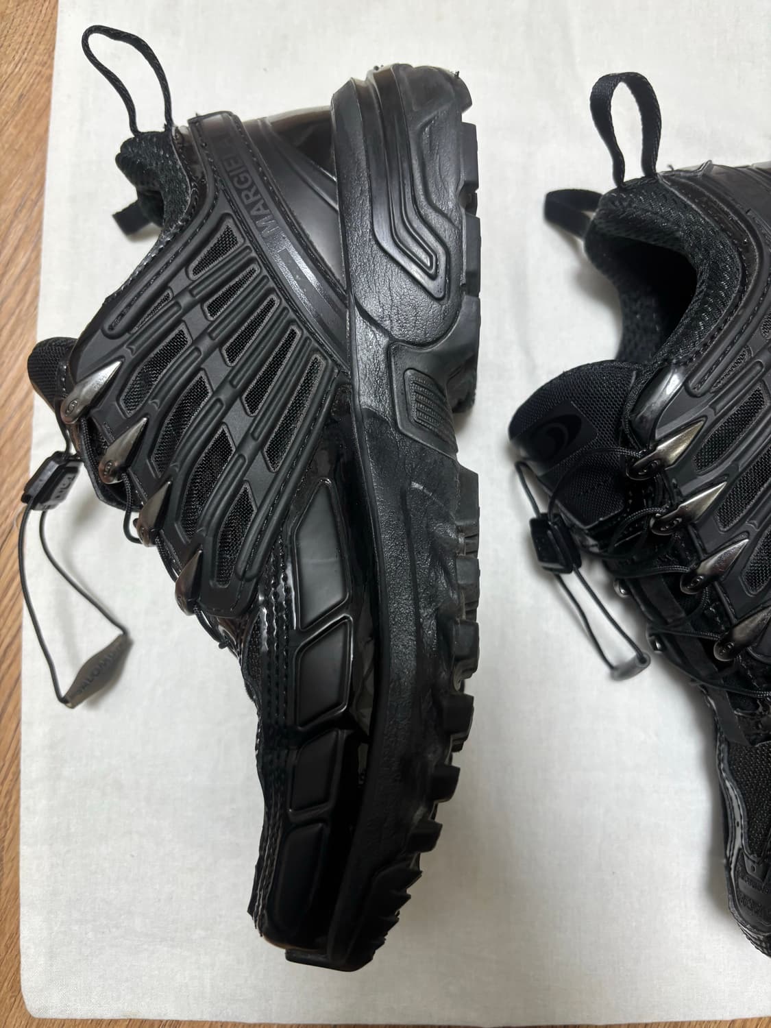 살로몬 x MM6 메종 마르지엘라 ACS 프로 블랙 230 상품이미지3