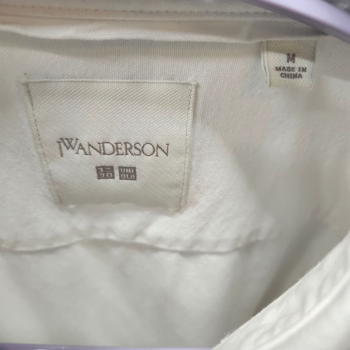 유니클로xJW앤더슨 원포켓 오버핏 셔츠M(L) 상품이미지6