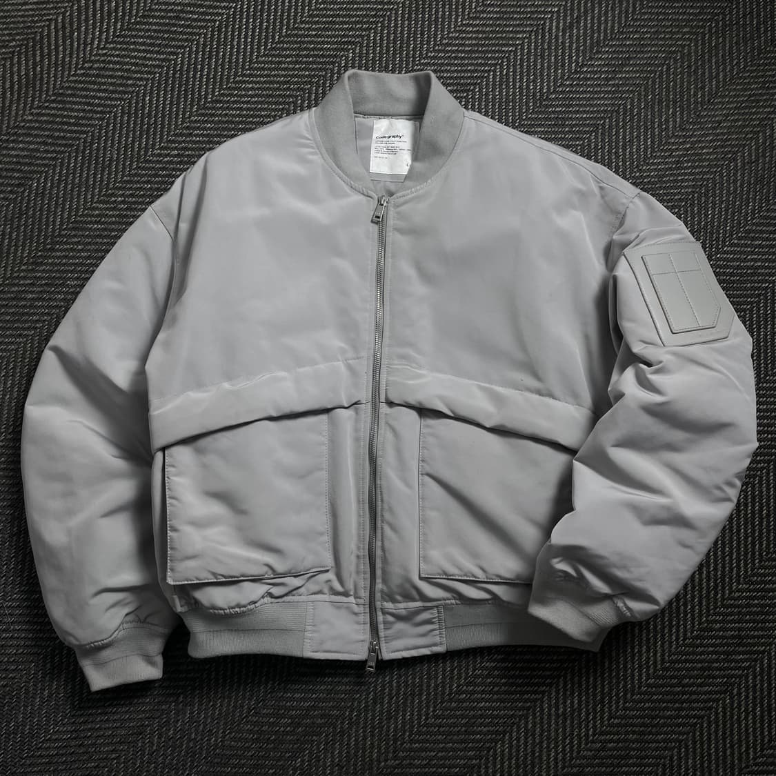 코드그라피 패치 디테일 유틸리티 MA-1 항공 점퍼y 4589 상품이미지2