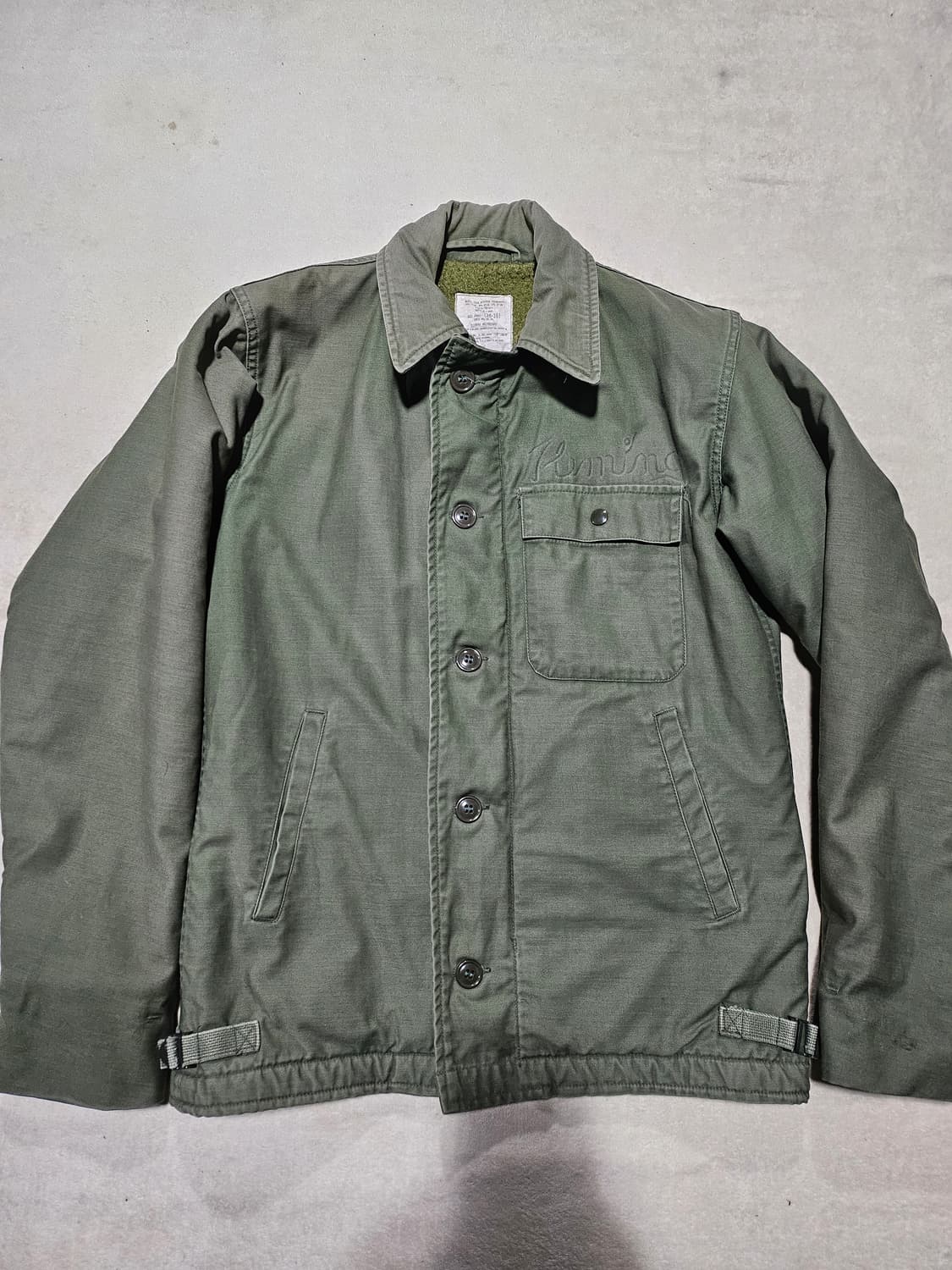 80s 미군오리지날 A2덱자켓 상품이미지1