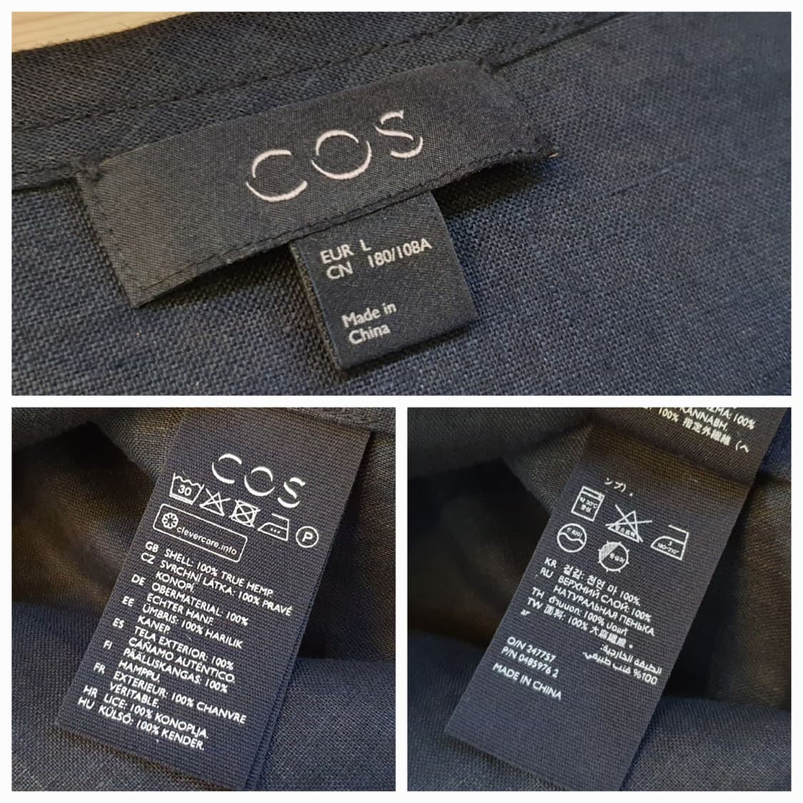 77.COS 린넨 라운드셔츠 상품이미지6