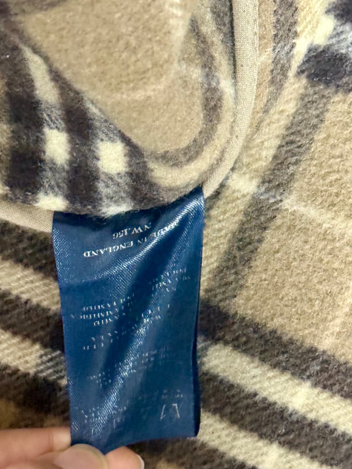 BURBERRY London 베이지 더플 코트 / 남성 100 상품이미지8