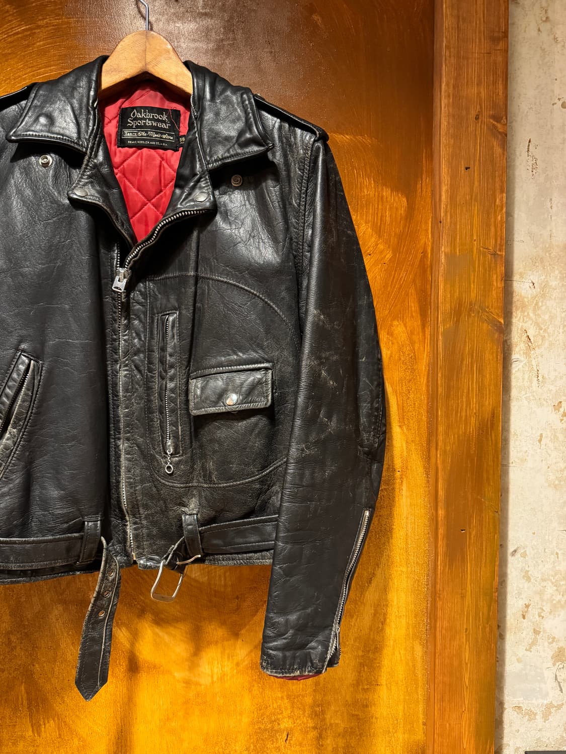 70s Oakbrook D포켓 라이더자켓 (38) 상품이미지3