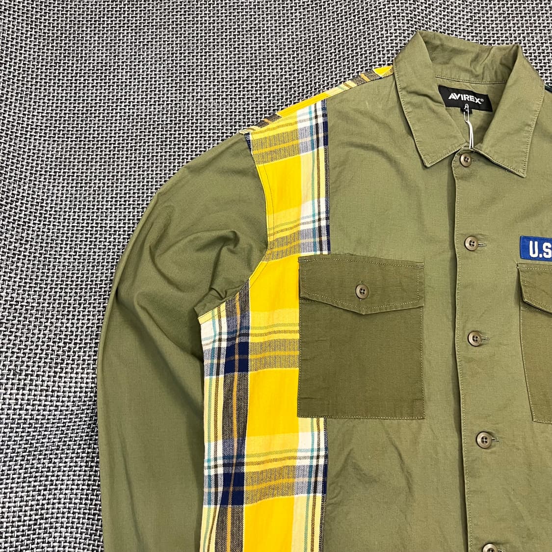 AVIREX JAPAN 면자켓 (XL) 상품이미지4
