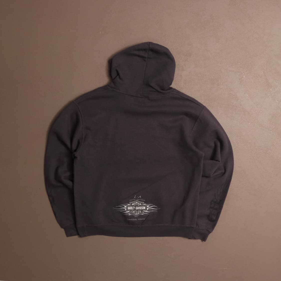 할리데이비슨 크롭 빅로고 후드티 A1384 상품이미지7