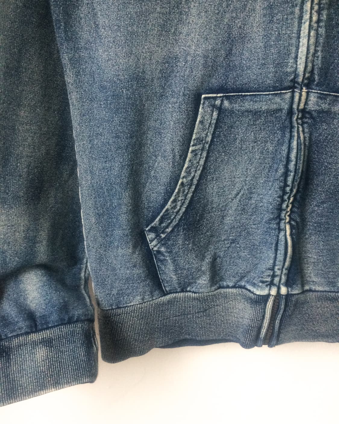 Washing cotton hood zip up 상품이미지3