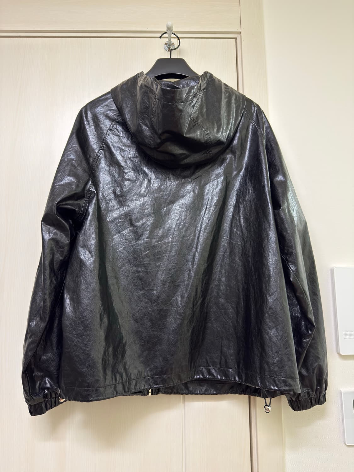 바스틱 라이트 후디 레더 자켓 상품이미지2