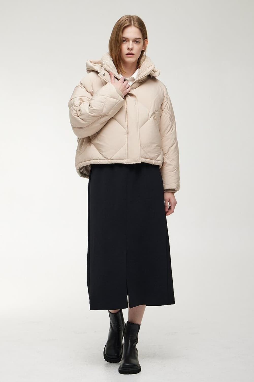 보브 구스 숏패딩  상품이미지2