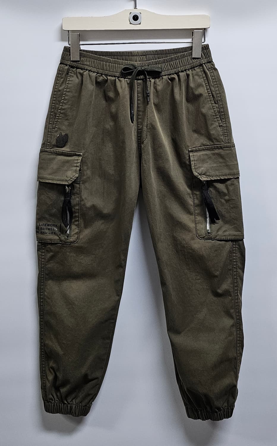 라이프워크 카고 조거팬츠 카키 M 상품이미지1