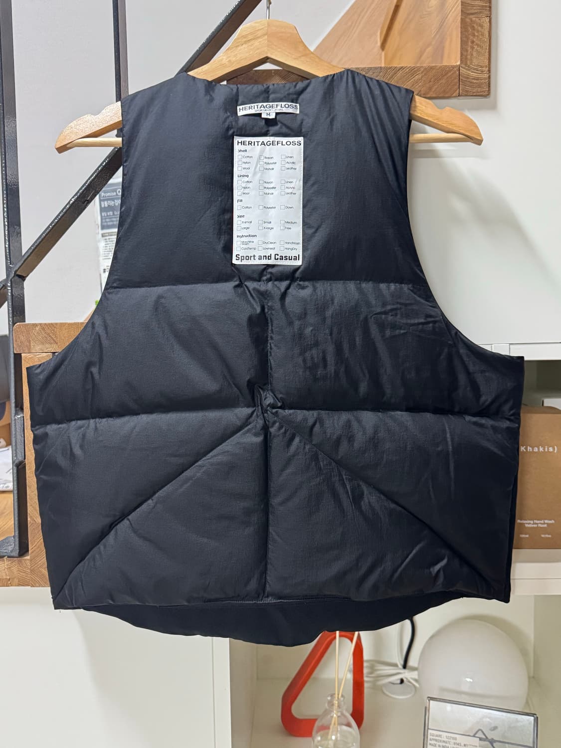 헤리티지 플로스 아머베스트 패딩 (패딩조끼) 상품이미지3