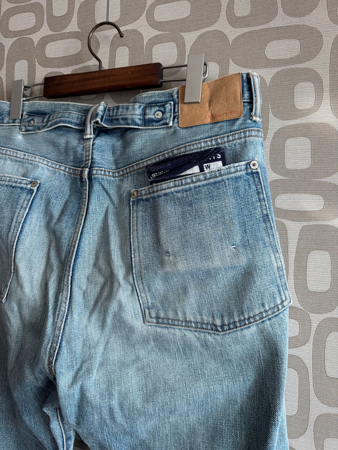 ORDINARY FITS  오디너리 핏츠 5포켓 반다나 데님 팬츠 32 상품이미지4