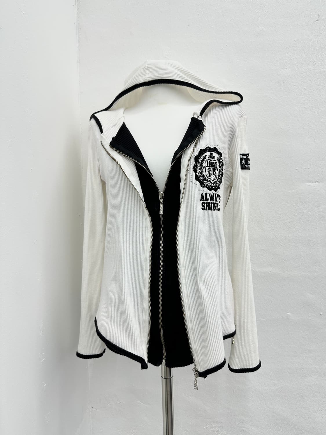 DEM SENSE cubic detail 2way zip up 상품이미지2