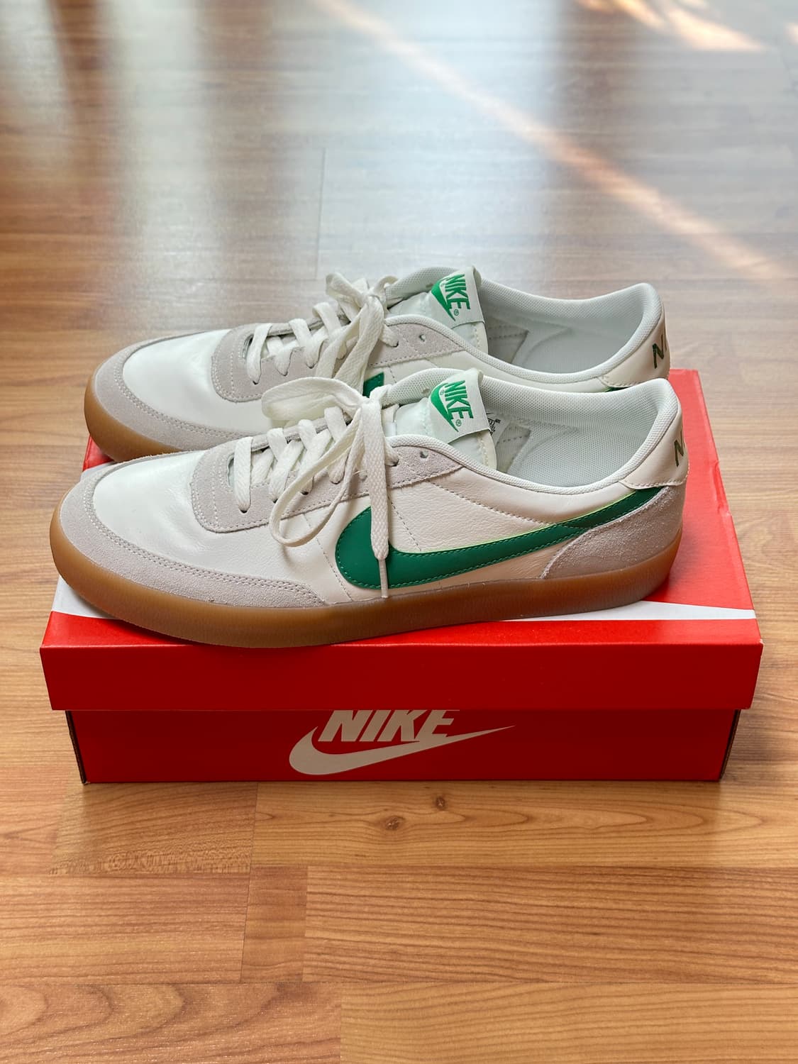 [상태좋음] 나이키 제이크루 킬샷 루시드 그린 US10.5 상품이미지3