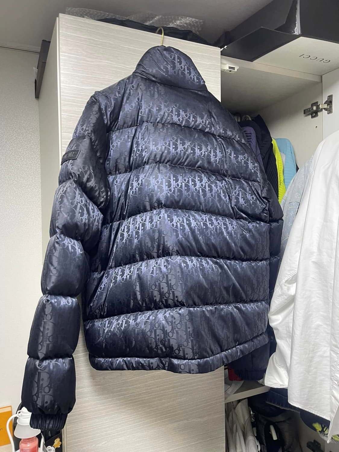 [50] 디올 오블리크 패딩 네이비 상품이미지6