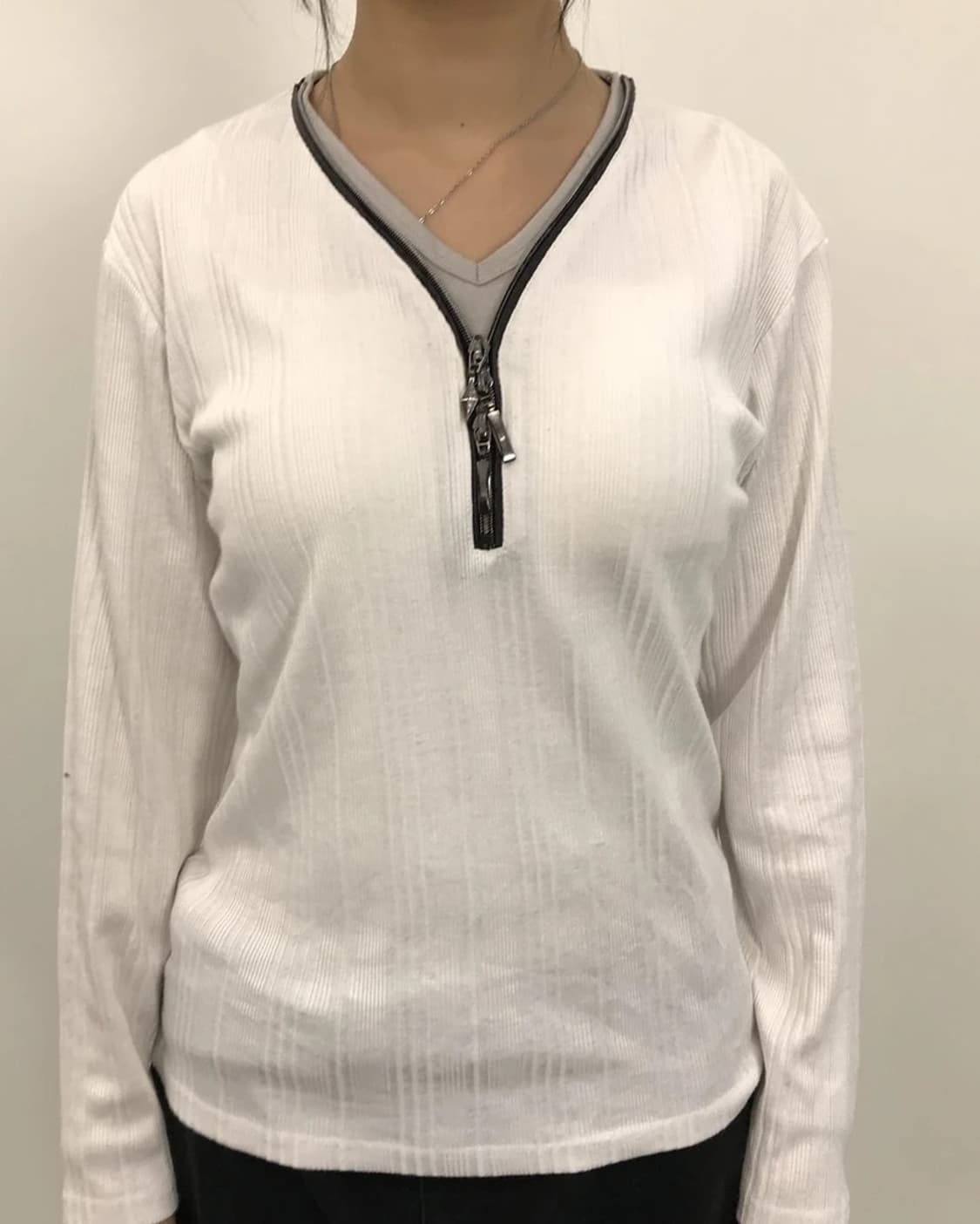 Crazy Devil Rib Zip Long Sleeve 상품이미지2