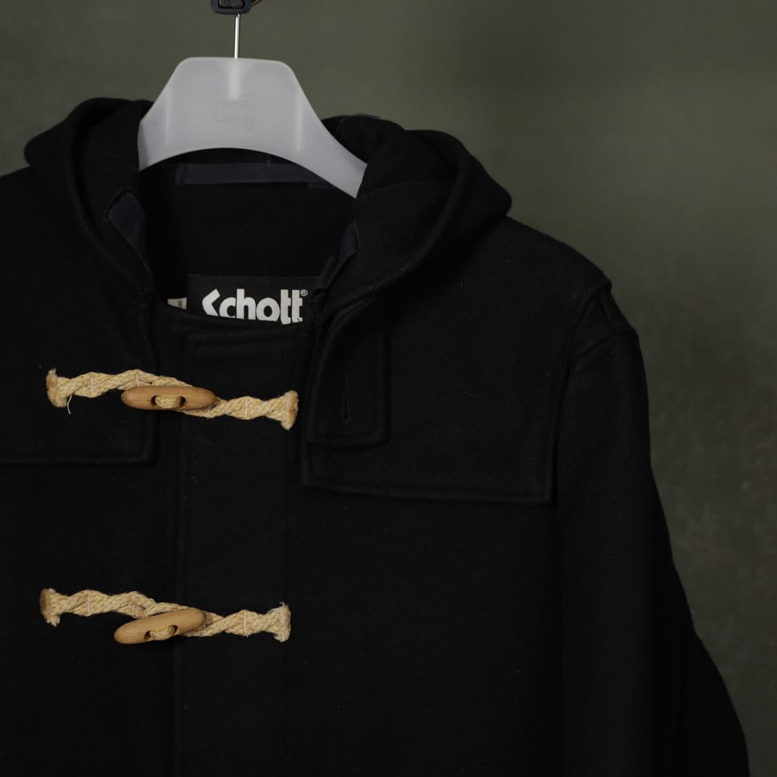 Schott 쇼트 후드 더플코트 L 상품이미지2