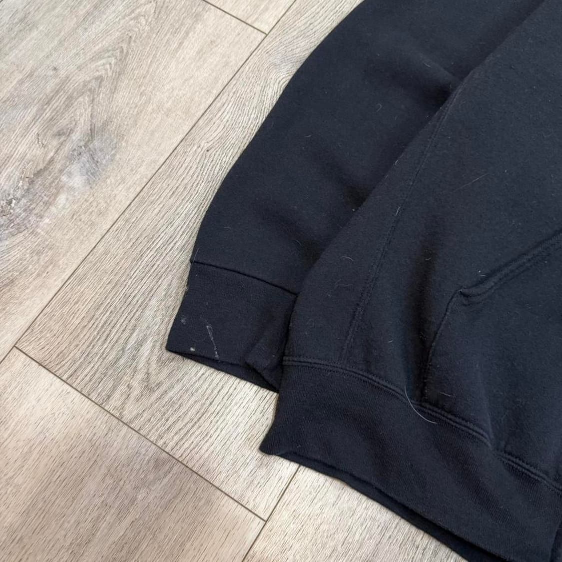 00s 러셀 애슬레틱 후드집업 블랙 상품이미지4