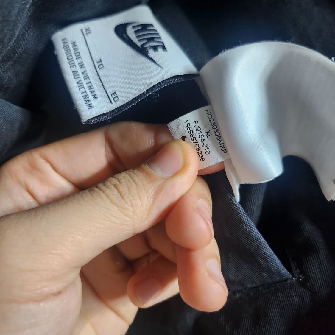 XL 나이키 스투시 리버리블자켓 블랙 상품이미지4