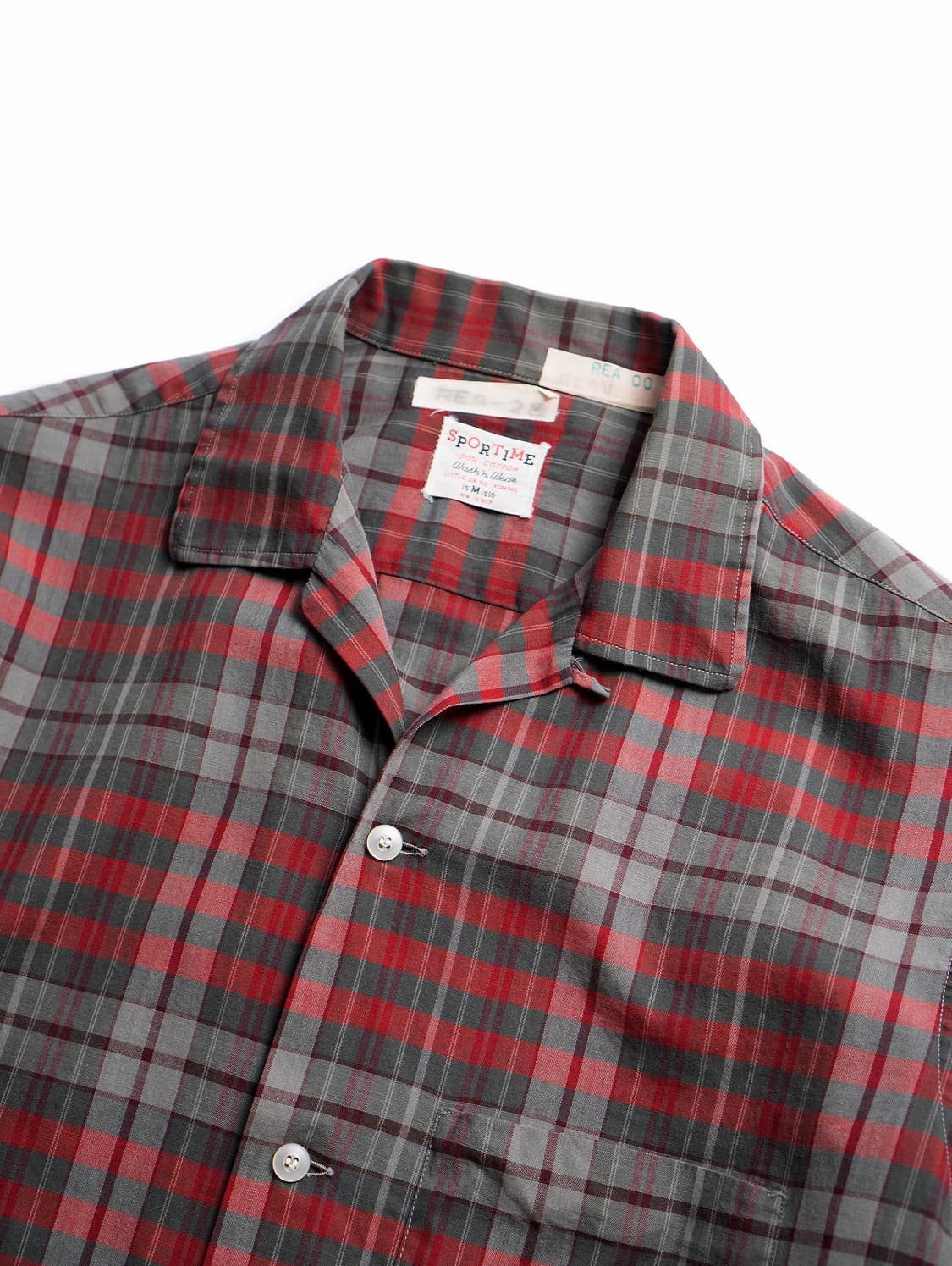 70’s Sportime Open Collar Shirt 상품이미지3