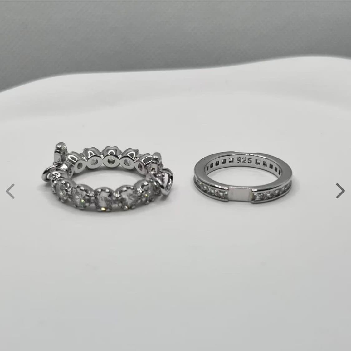 비비안웨스트우드 아카이브 크리스탈 큐빅 orb링 투웨이 반지(새상품) 상품이미지10