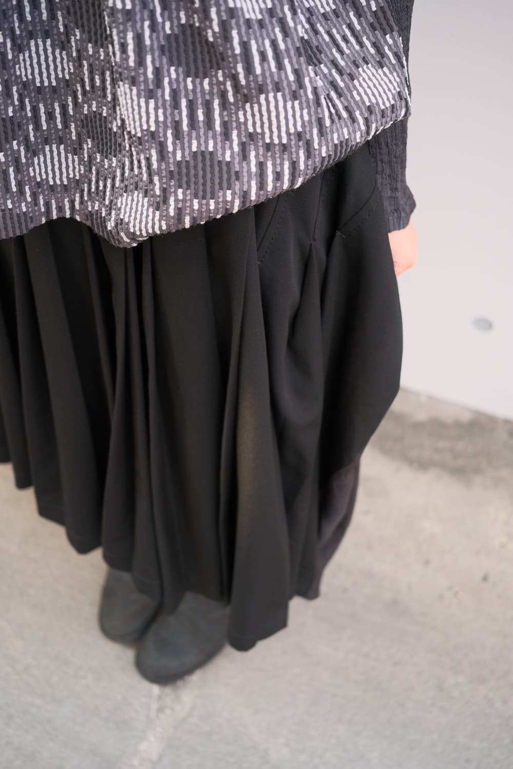 Docking pleated skirt 상품이미지1