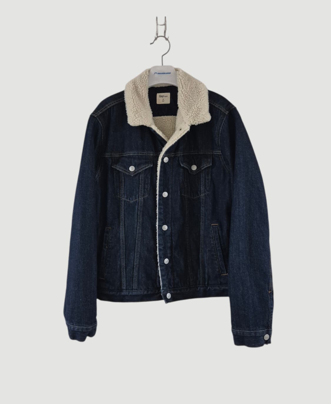 [M]GAP갭 1969 빈티지 데님 점퍼자켓 뽀글이 상품이미지2