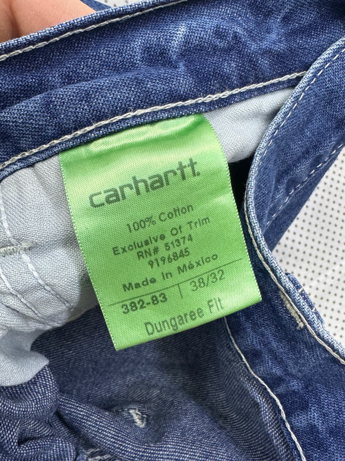 칼하트 싱글니 카팬터 팬츠 상품이미지8