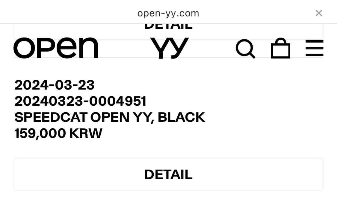 openyy  X puma 스피드캣 블랙 245 상품이미지7