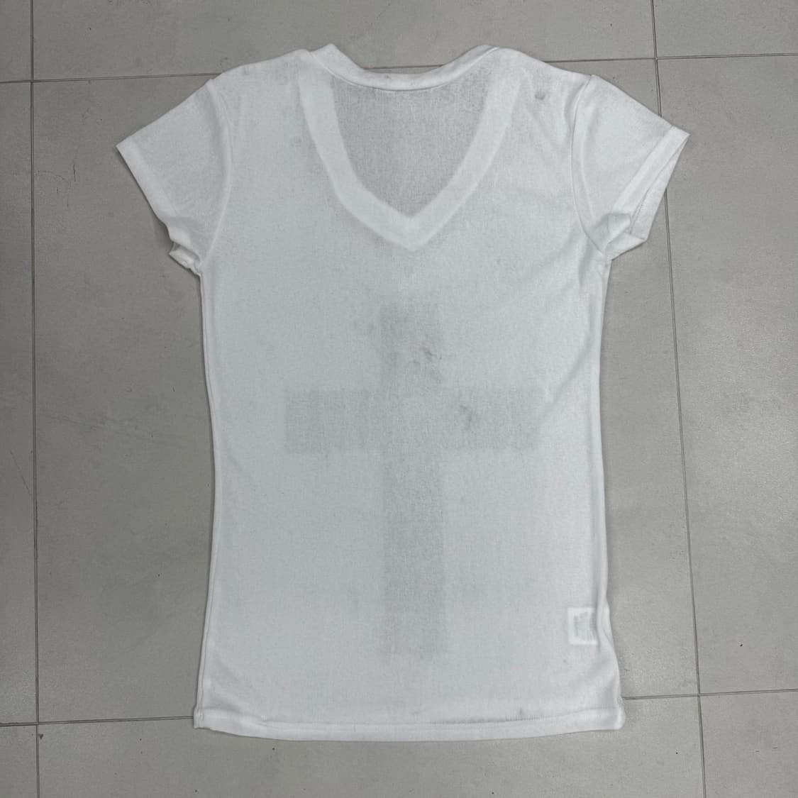 Punk stud cross t-shirt 상품이미지5