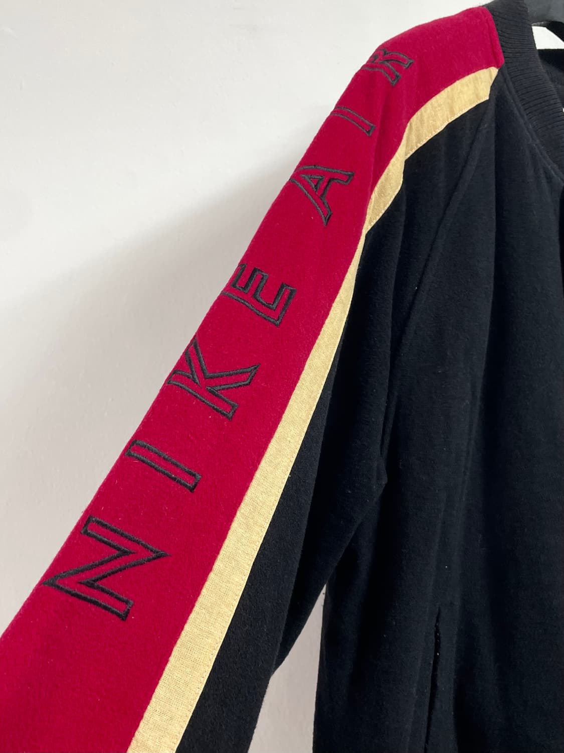 90s 나이키 사이드 헤비 울 바시티 자켓 (on.454) 상품이미지5