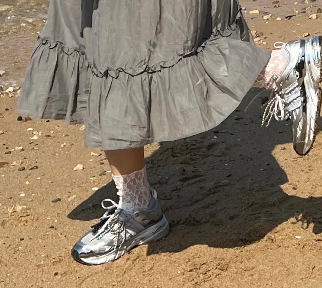 아디다스 포즈 메탈릭실버 235 풀박 상품이미지2