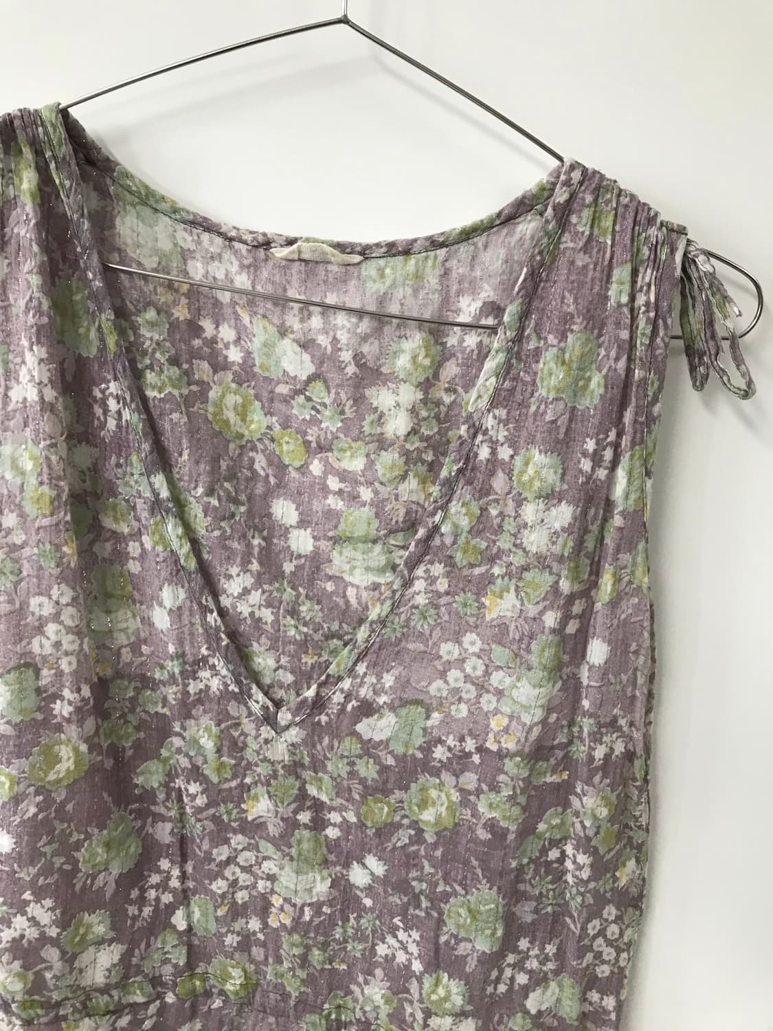 빈티지 셔링 블라우스 상품이미지6