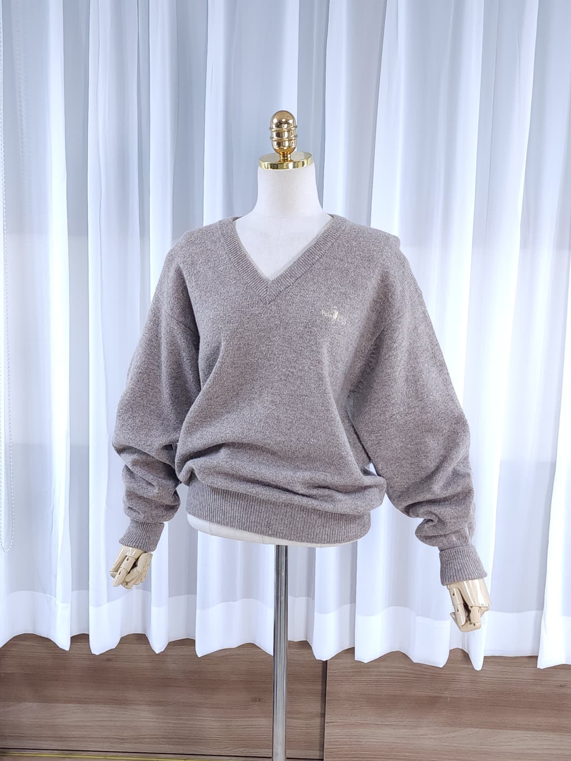 폴로클럽 울100 니트 상품이미지6