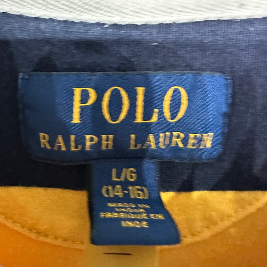 폴로랄프로렌 꿀벌 긴팔카라티 여성S 상품이미지3