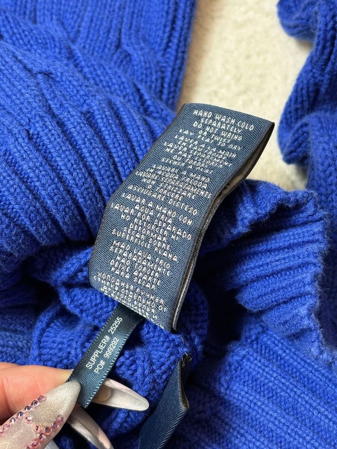 폴로 랄프로렌 00's 코튼 꽈배기 니트 PN6555 상품이미지6