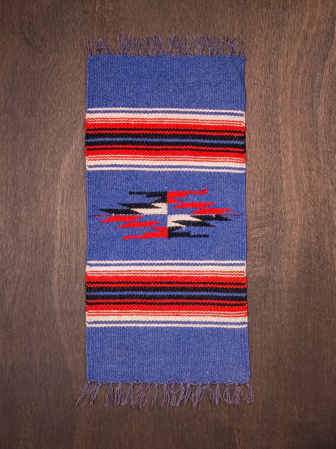 Vintage Native American Chimayo Rug 상품이미지2
