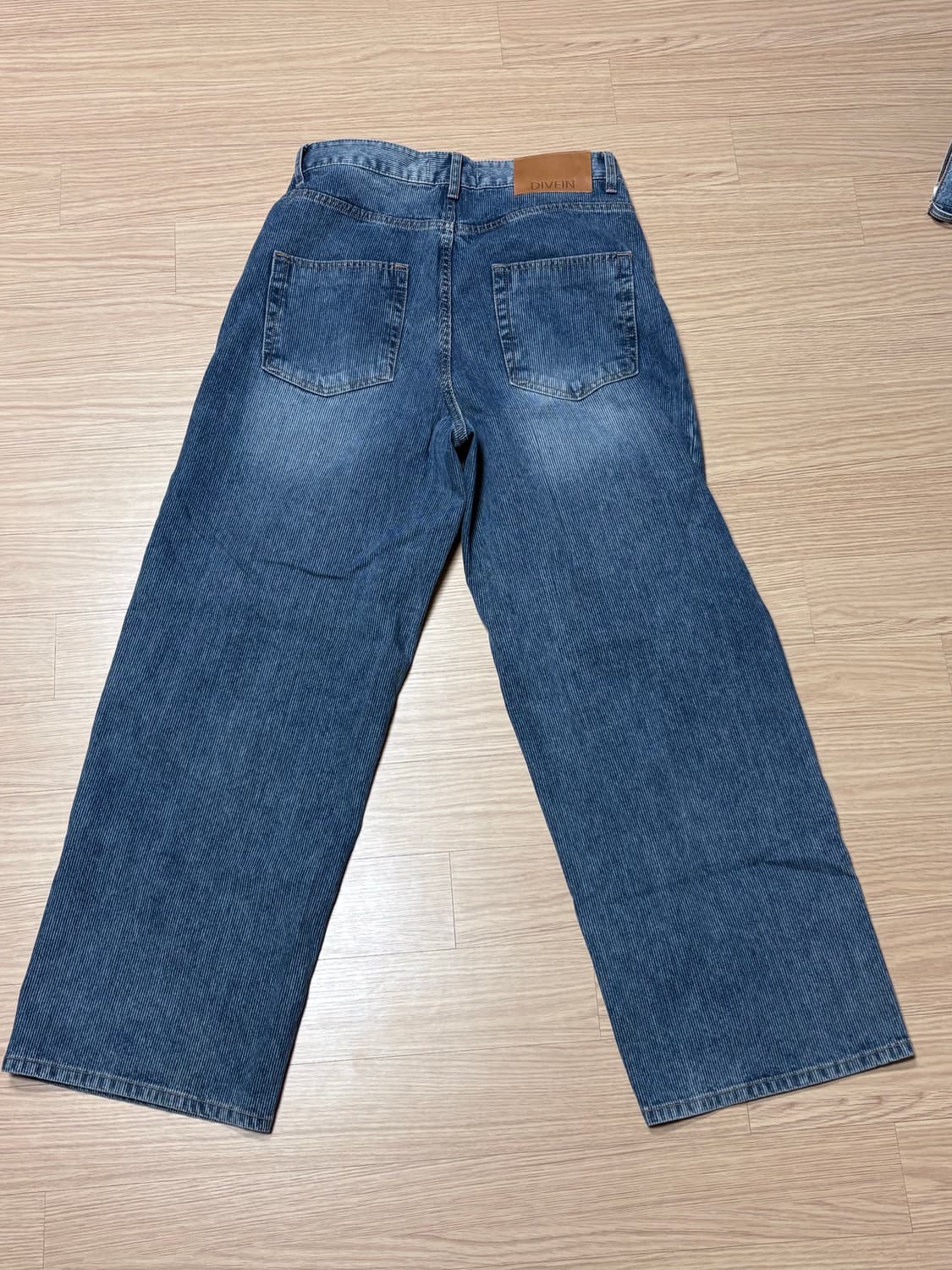다이브인 loosed wide denim 루즈와이드 1사이즈 상품이미지5