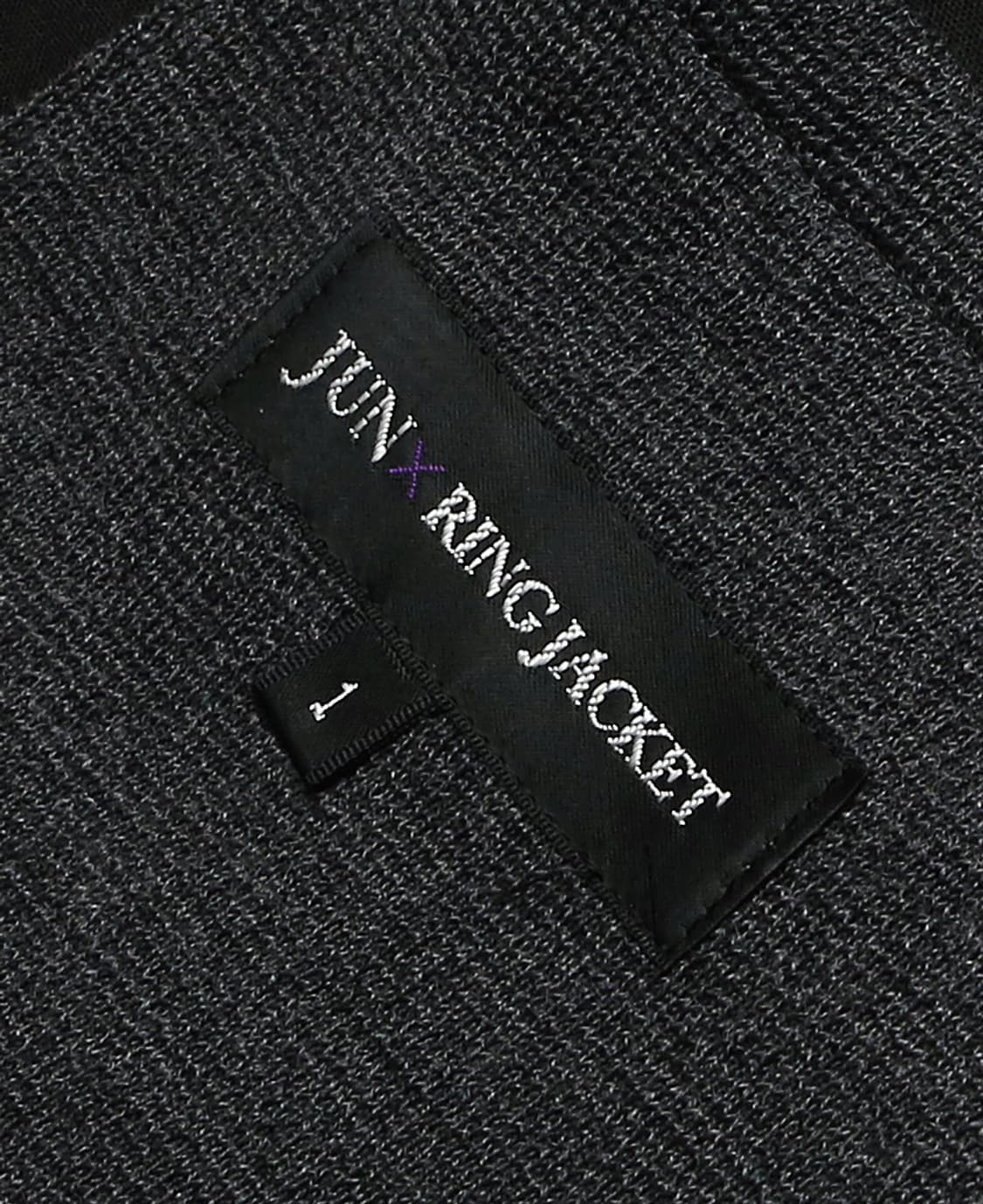 링자켓 [Ring Jacket X Jun] 다크 그레이 울 니트 자켓 상품이미지6