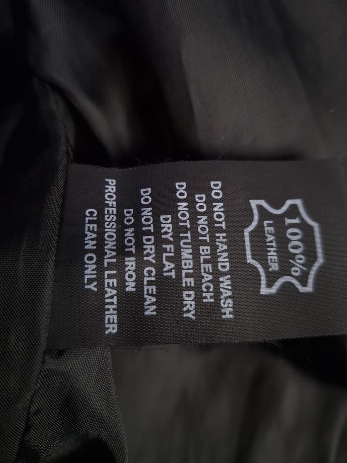 오리지날 인더스트리 리얼 레더 블랙 봄버 상품이미지3