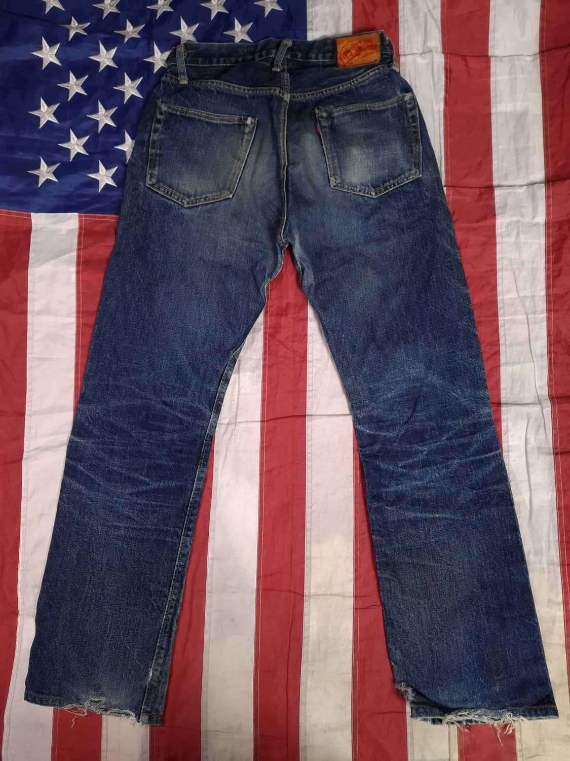 오리지날 일본판 드님 722 셀비지 데님진 상품이미지3