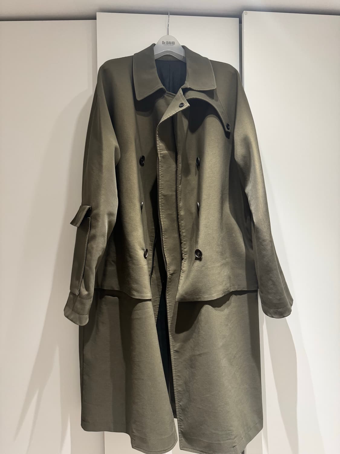 발렌시아가 카키 코트 48 상품이미지1