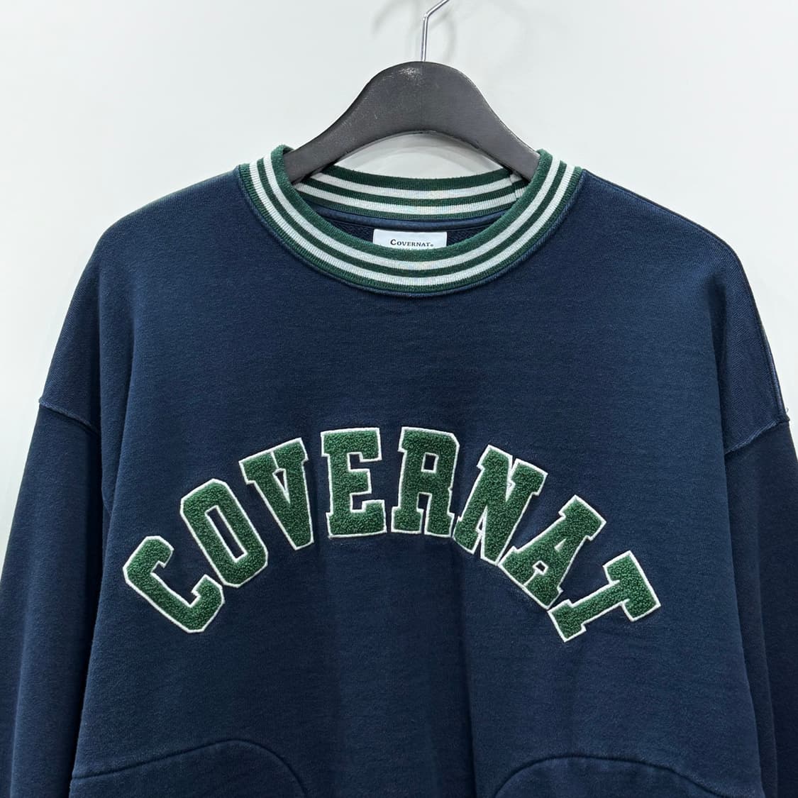 커버낫 뽀글이로고 맨투맨 M 상품이미지3