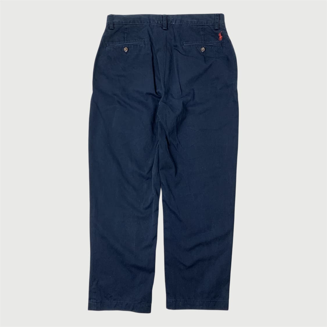 [32/정품] 폴로 랄프로렌 투턱 네이비 남성 치노팬츠
 상품이미지8